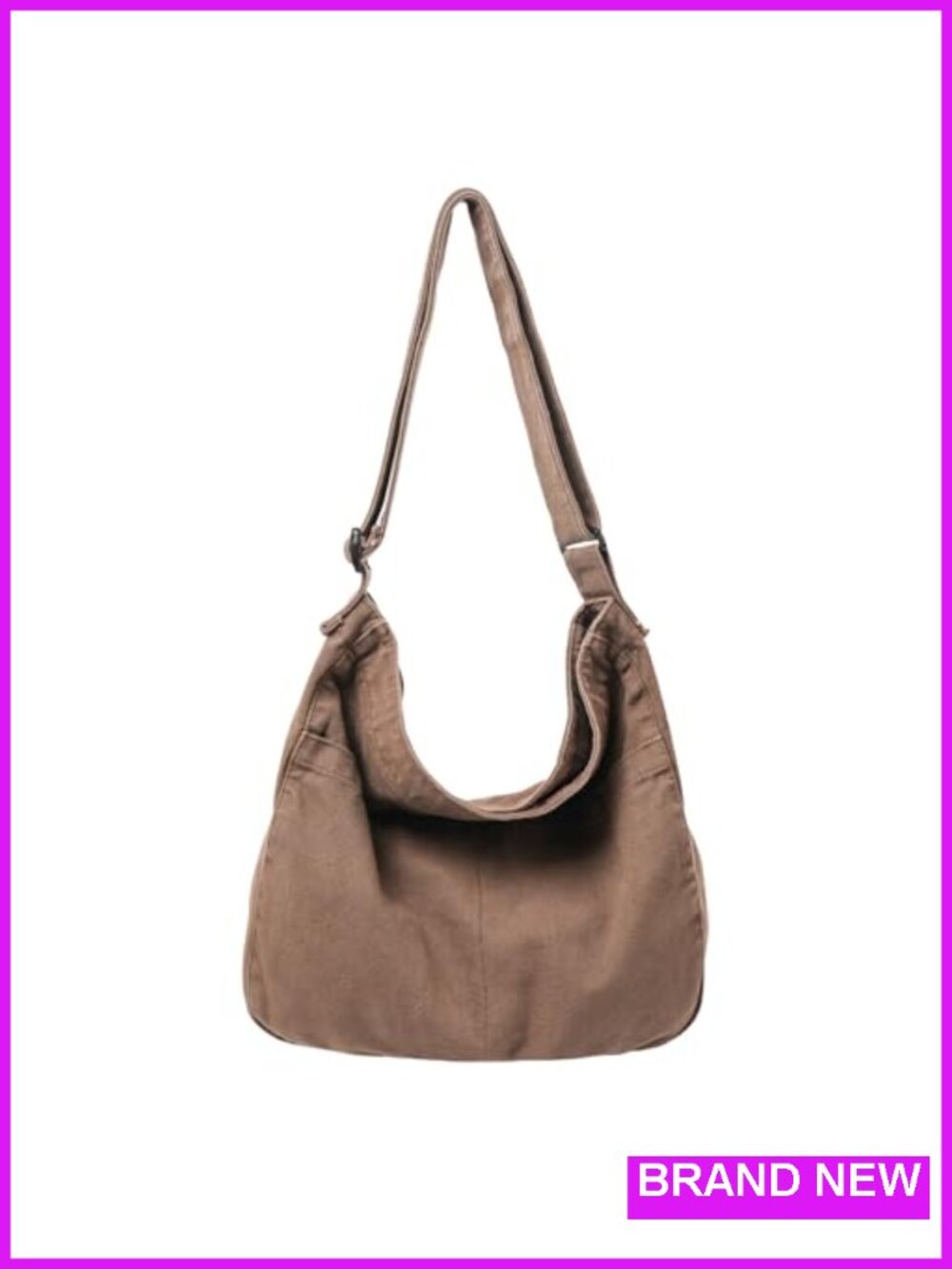 Canvas Messenger Bag Crossbody Hobo Tote Laptop School Work Unisex